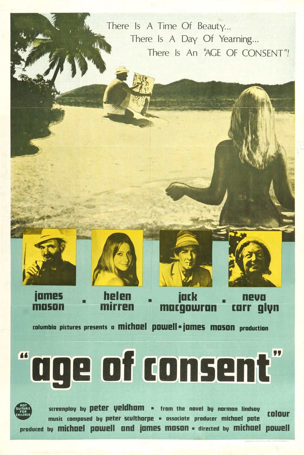 Extra Large Movie Poster Image for Age of Consent 