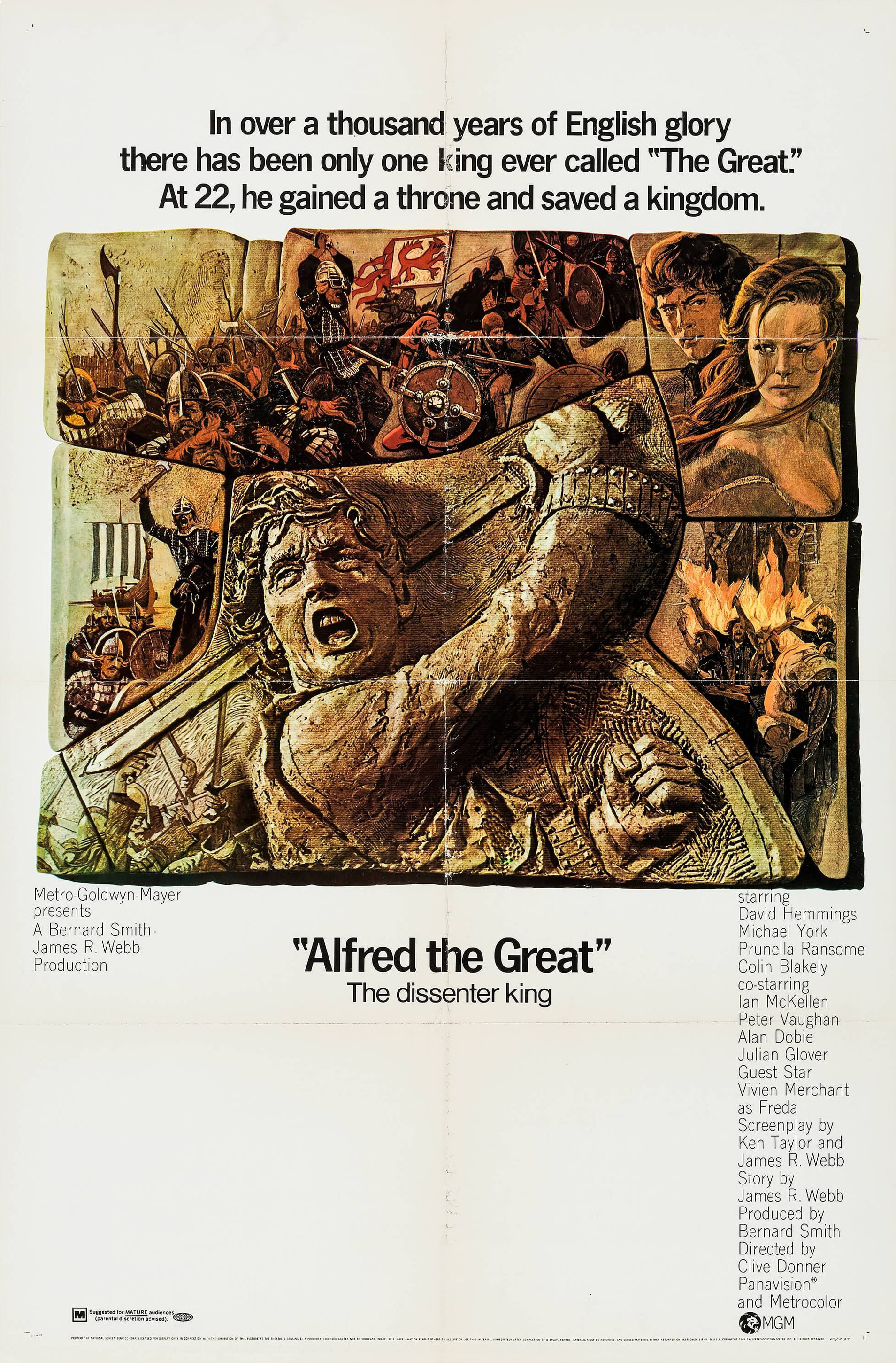 Mega Sized Movie Poster Image for Alfred the Great 