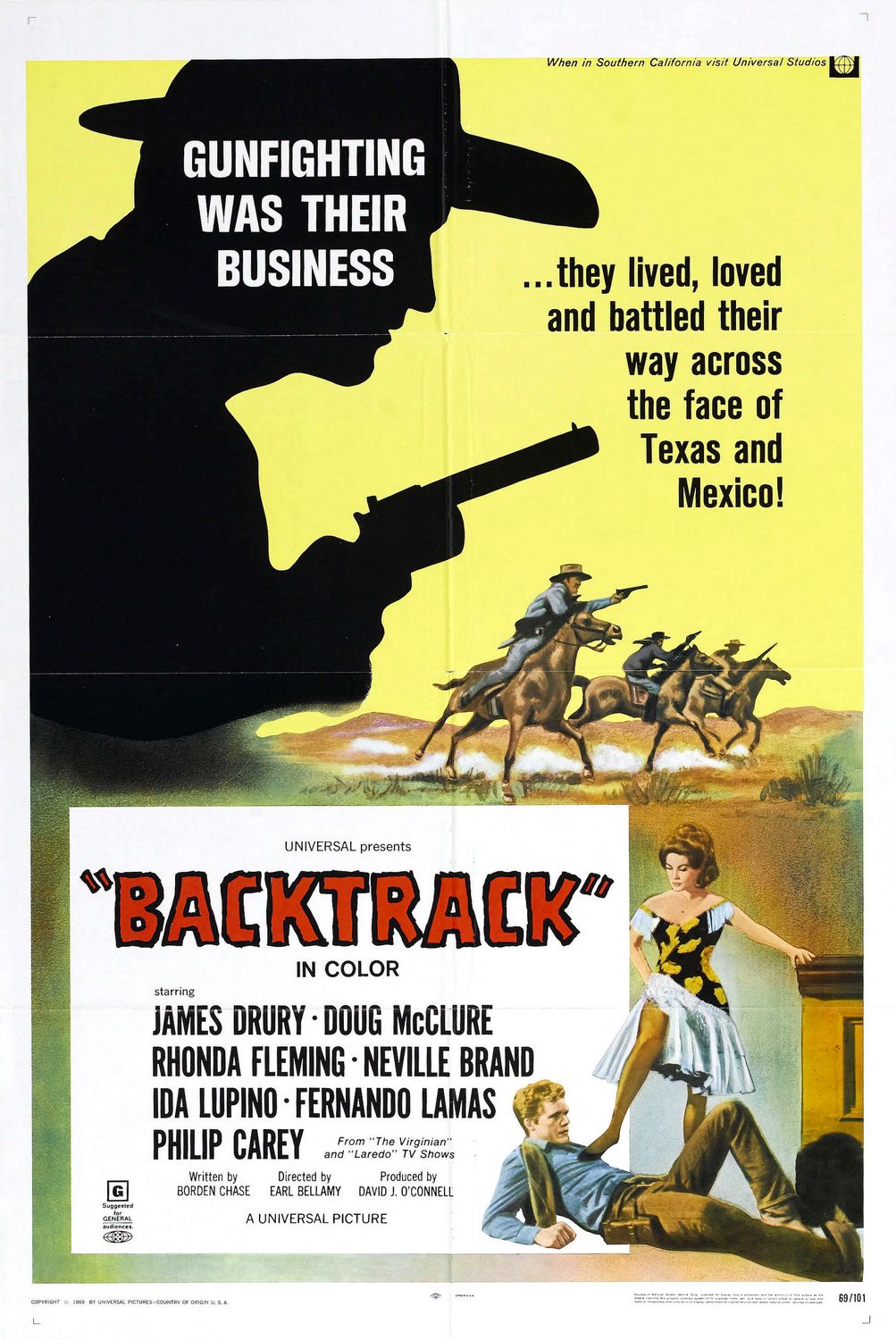 Extra Large Movie Poster Image for Backtrack! 
