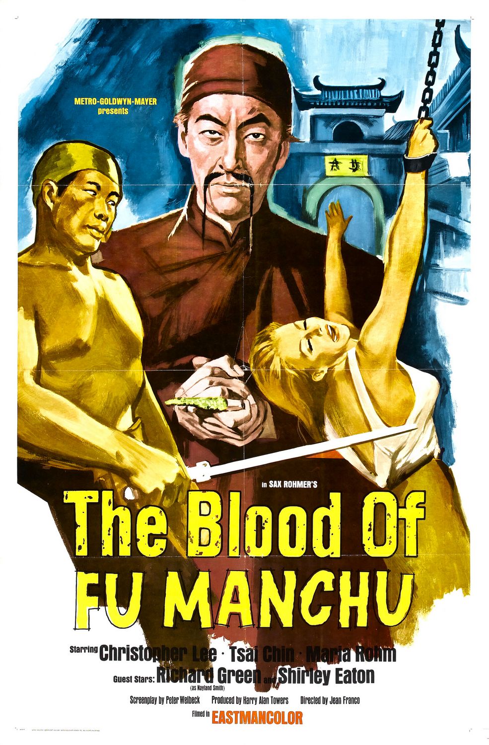 Extra Large Movie Poster Image for The Blood of Fu Manchu (#1 of 2)