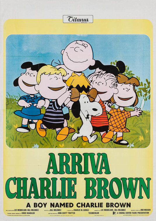 A Boy Named Charlie Brown Movie Poster