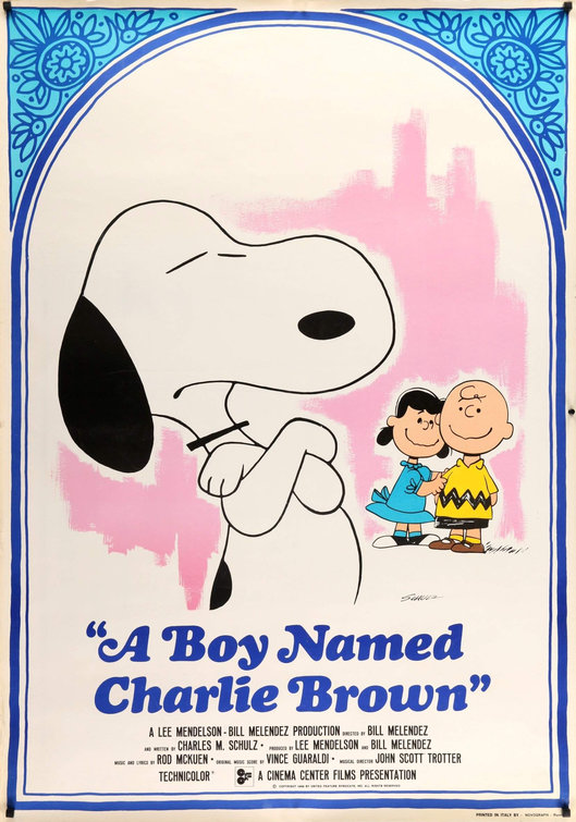 A Boy Named Charlie Brown Movie Poster