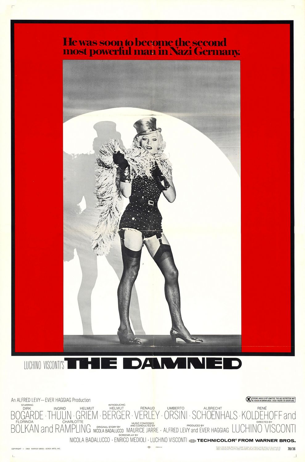 Extra Large Movie Poster Image for The Damned 