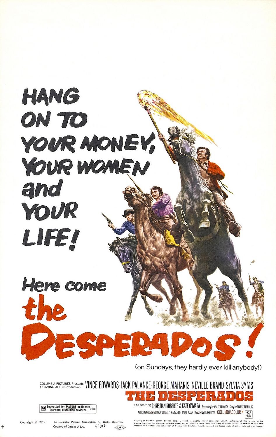 Extra Large Movie Poster Image for The Desperados 