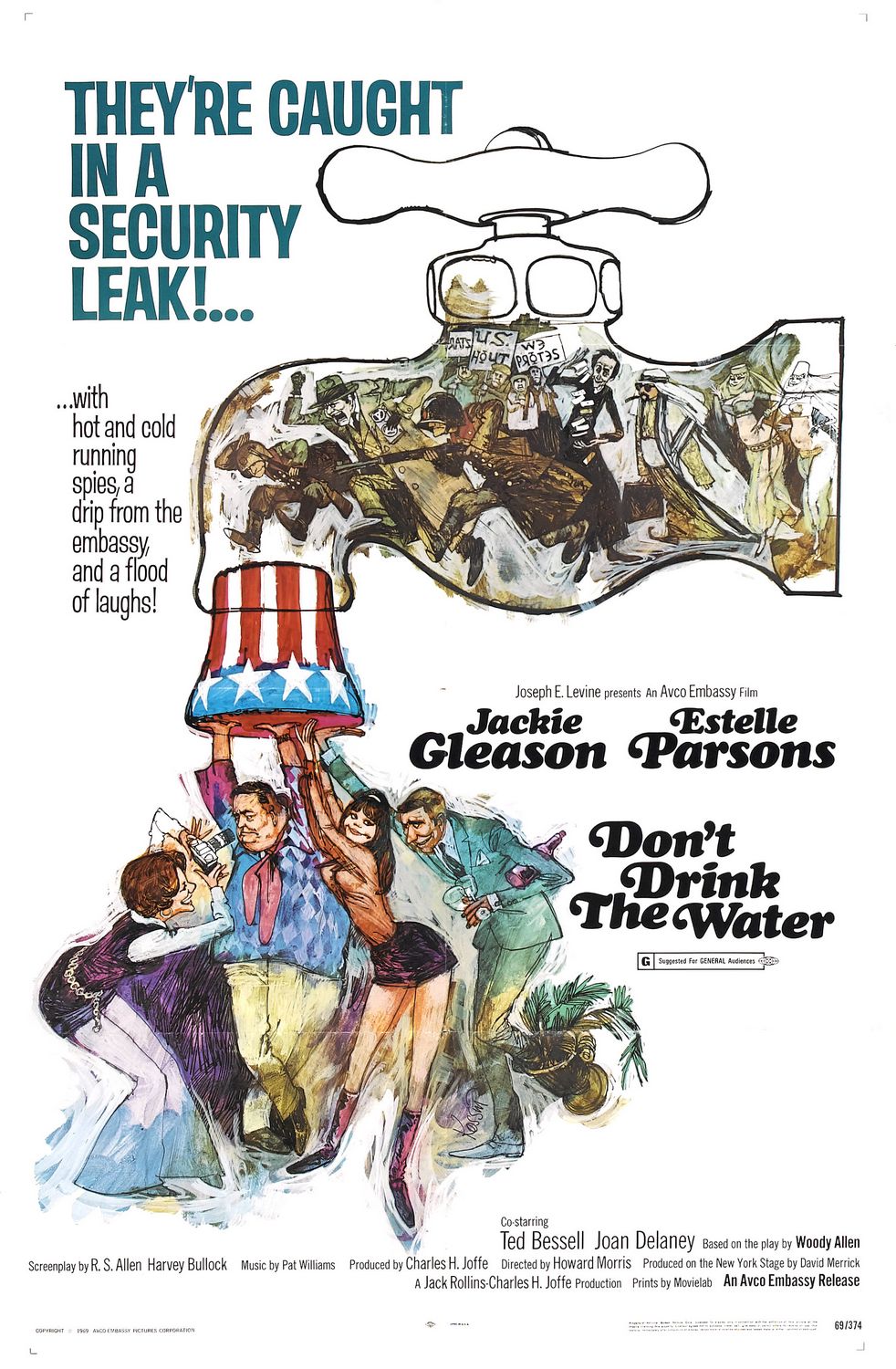 Extra Large Movie Poster Image for Don't Drink the Water 