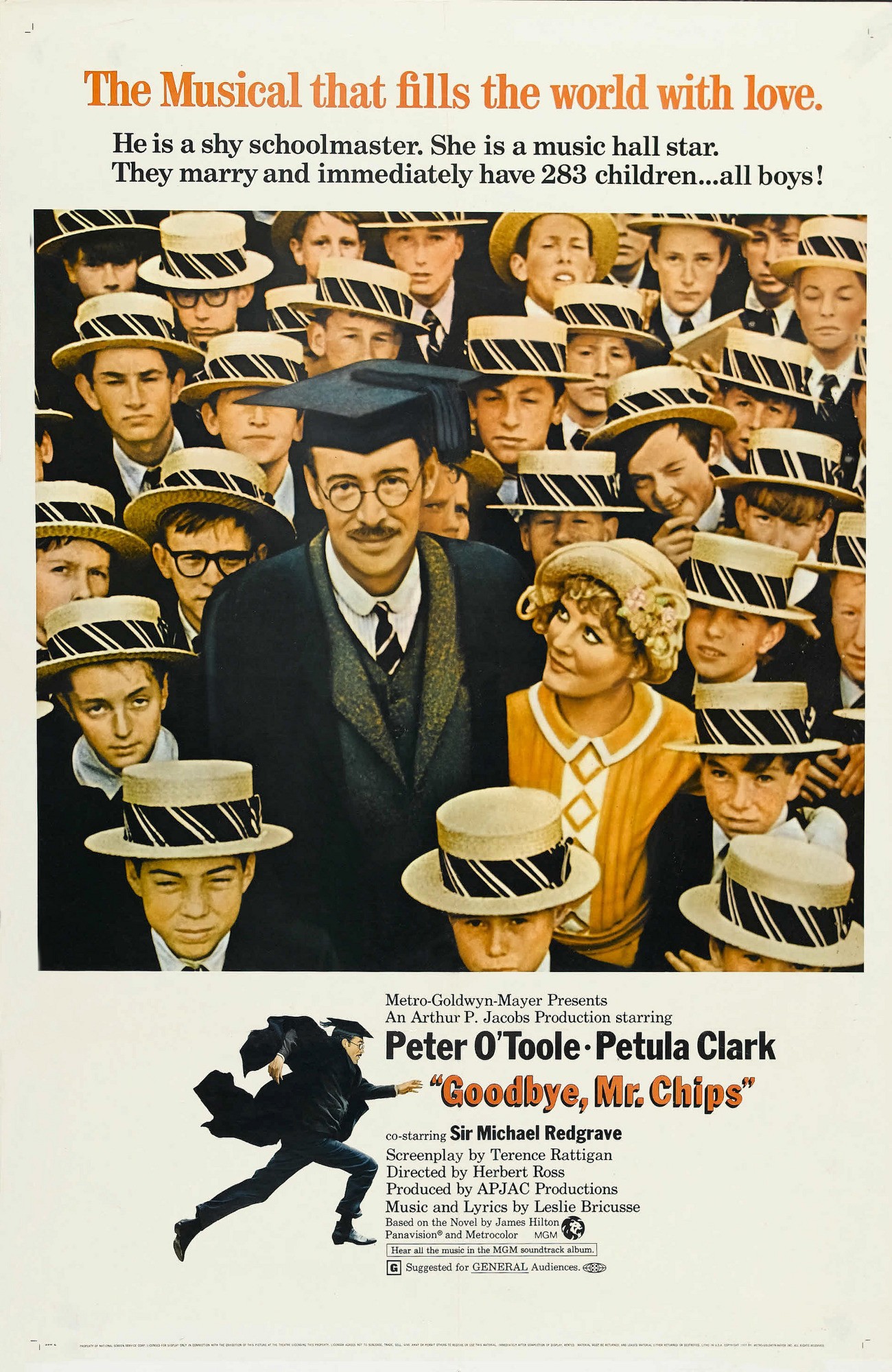 Mega Sized Movie Poster Image for Goodbye, Mr. Chips 