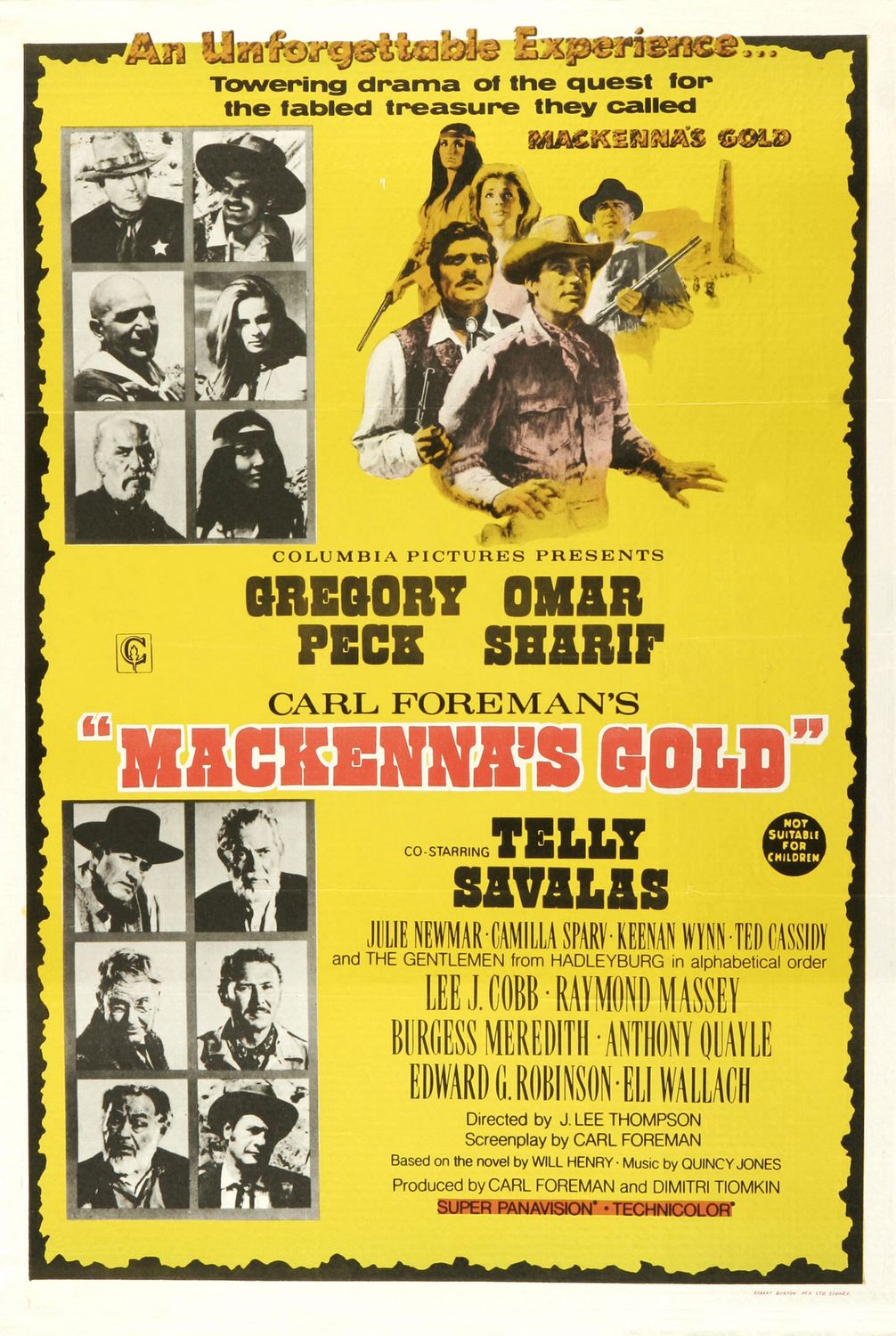 Extra Large Movie Poster Image for Mackenna's Gold (#3 of 3)