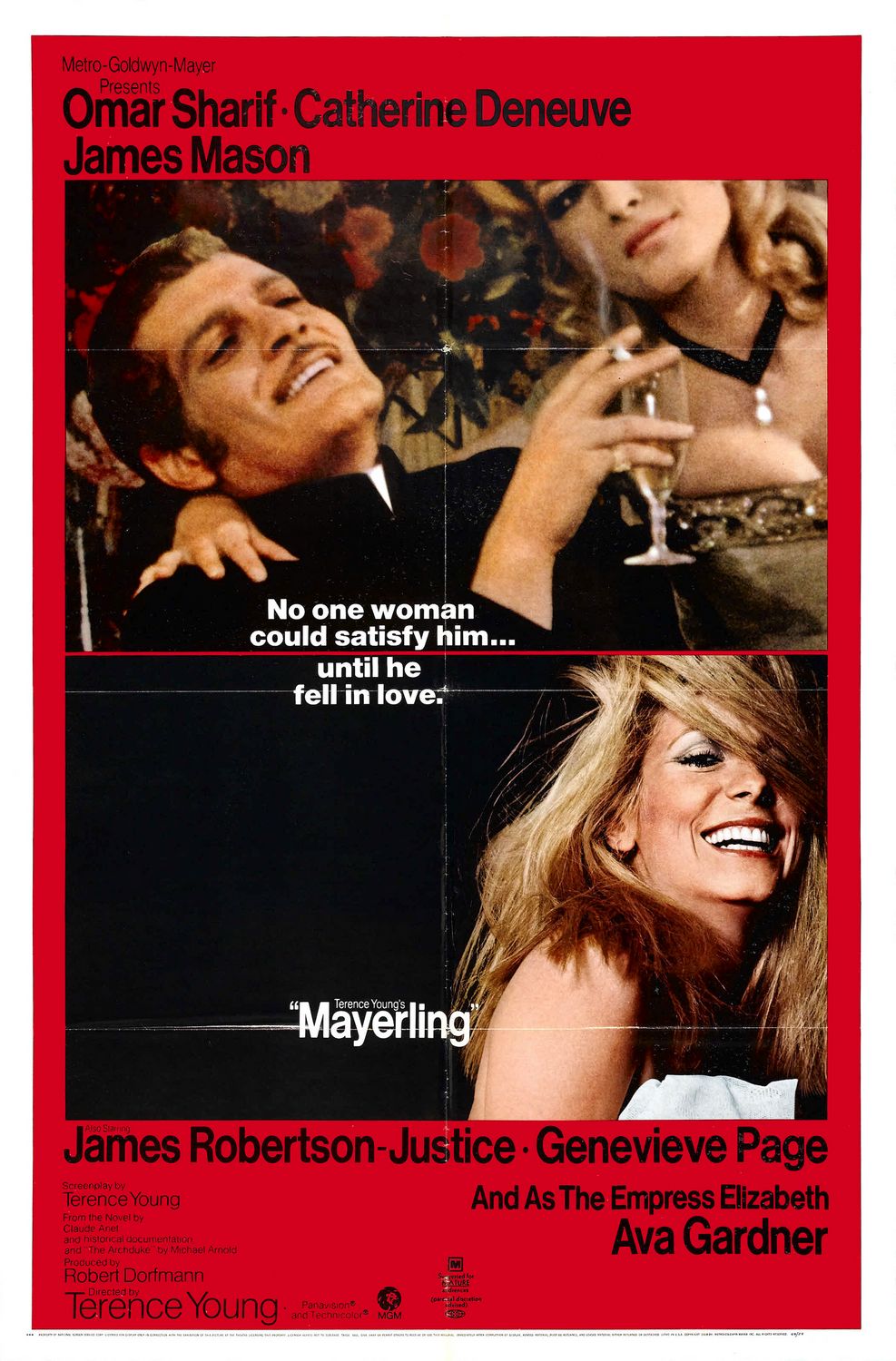 Extra Large Movie Poster Image for Mayerling (#2 of 3)