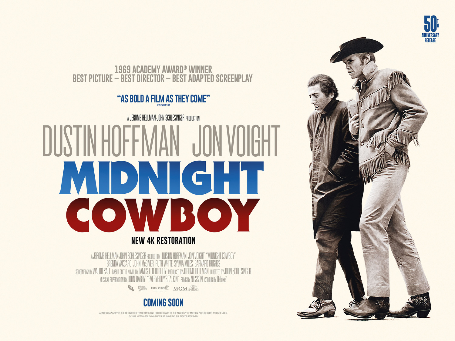 Extra Large Movie Poster Image for Midnight Cowboy (#4 of 5)