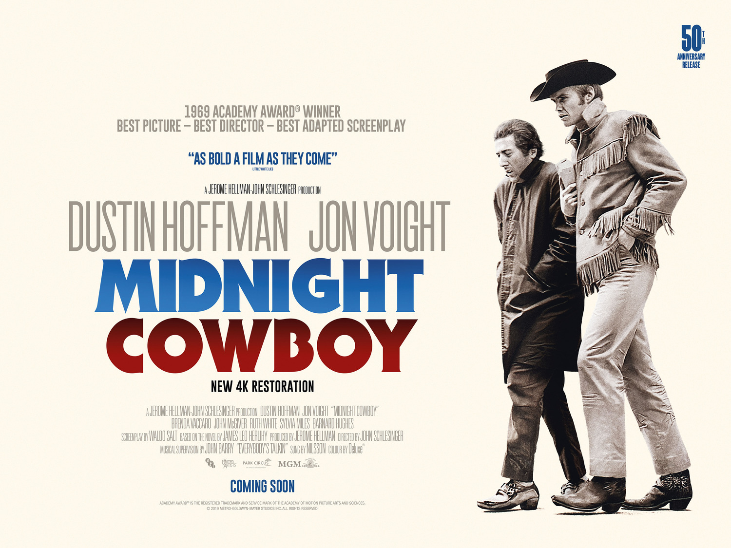 Extra Large Movie Poster Image for Midnight Cowboy (#4 of 5)