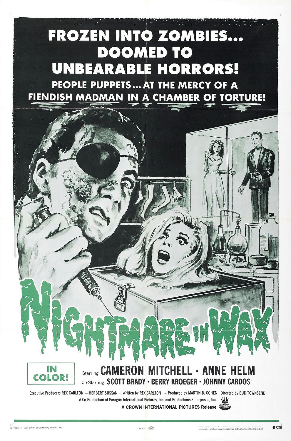 Extra Large Movie Poster Image for Nightmare in Wax 