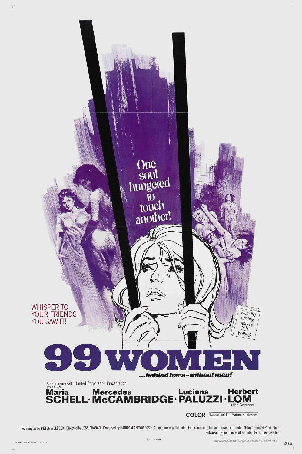 Extra Large Movie Poster Image for 99 Women 