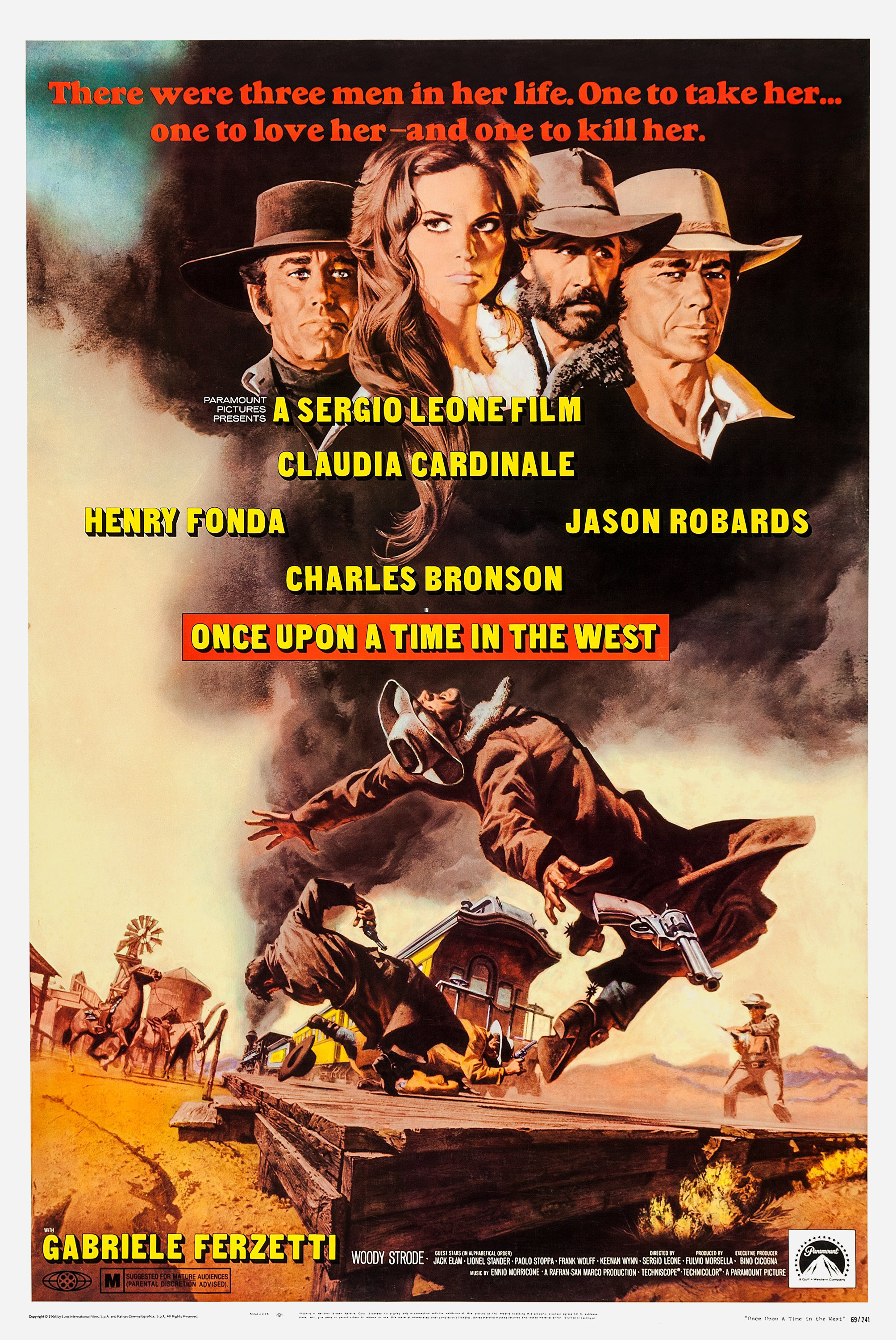 Mega Sized Movie Poster Image for Once Upon a Time in the West (#1 of 3)