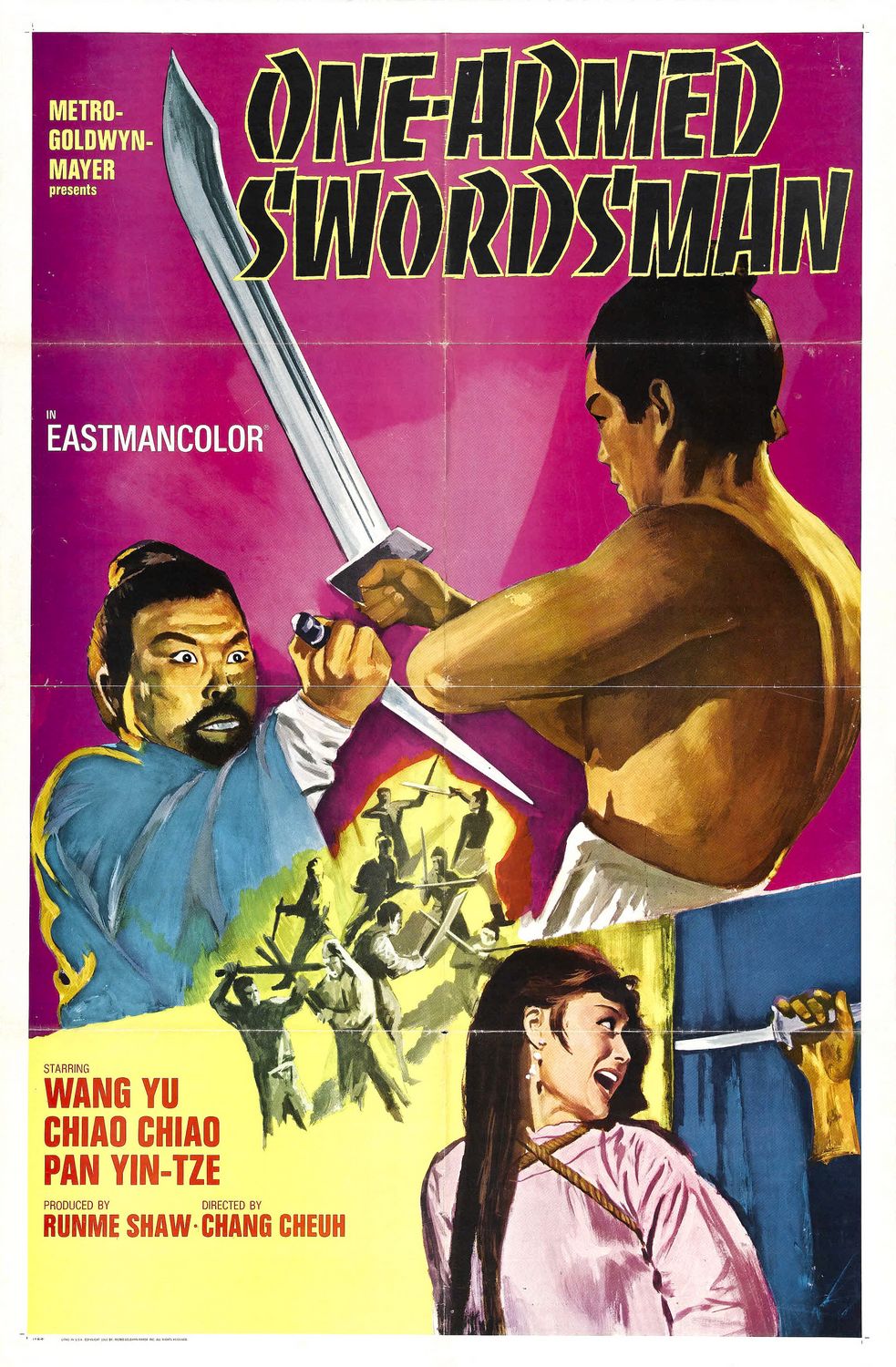 Extra Large Movie Poster Image for The One-Armed Swordsman 