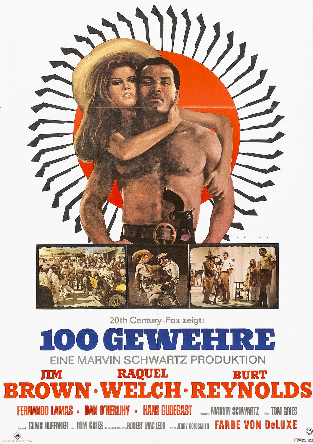 Extra Large Movie Poster Image for 100 Rifles (#7 of 8)
