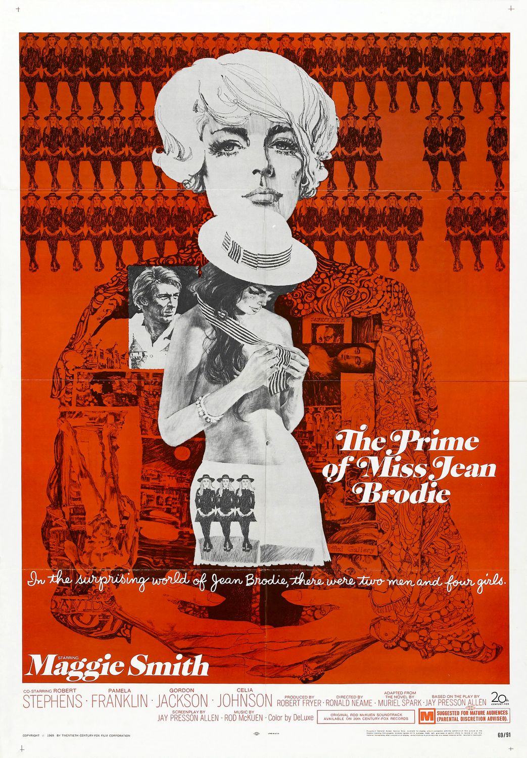 Extra Large Movie Poster Image for The Prime of Miss Jean Brodie (#1 of 2)