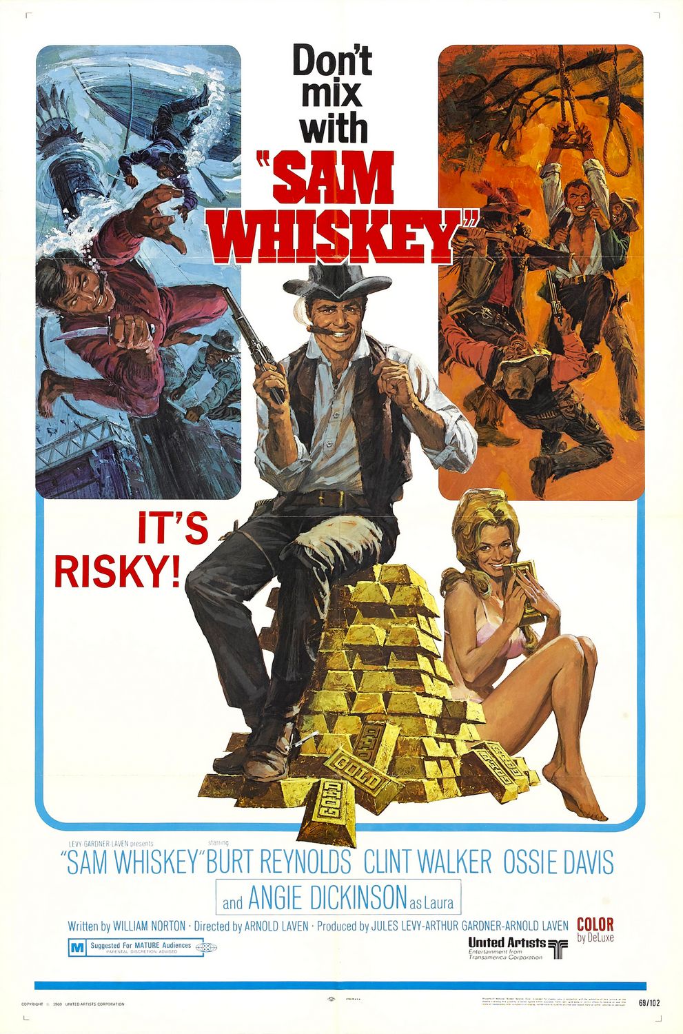 Extra Large Movie Poster Image for Sam Whiskey 