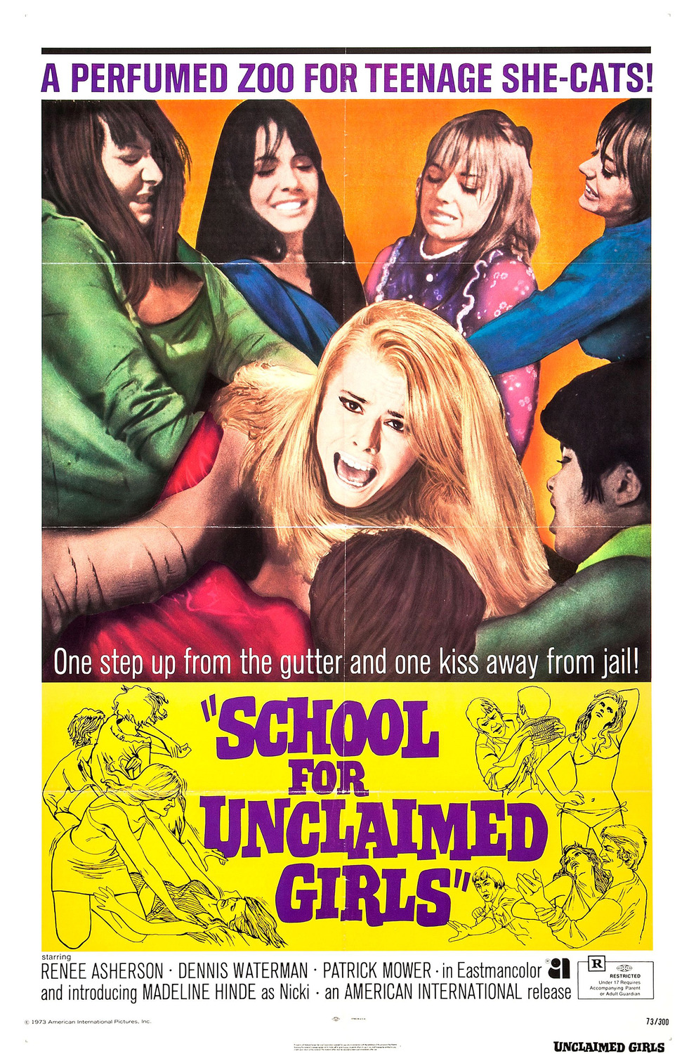 Extra Large Movie Poster Image for School for Unclaimed Girls 