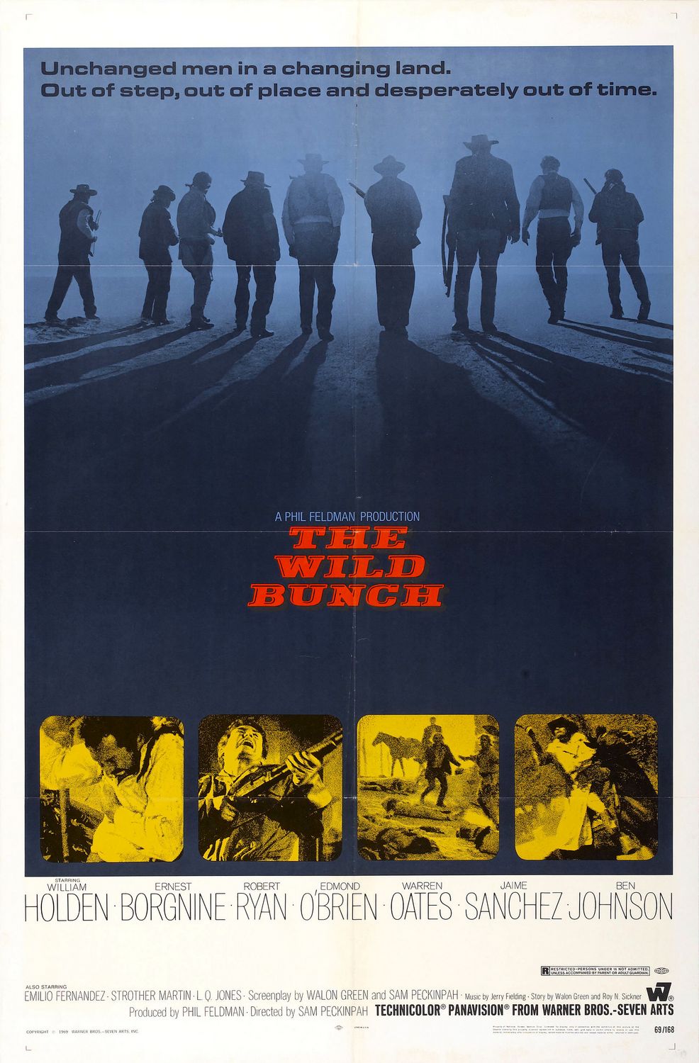 Extra Large Movie Poster Image for The Wild Bunch (#1 of 2)