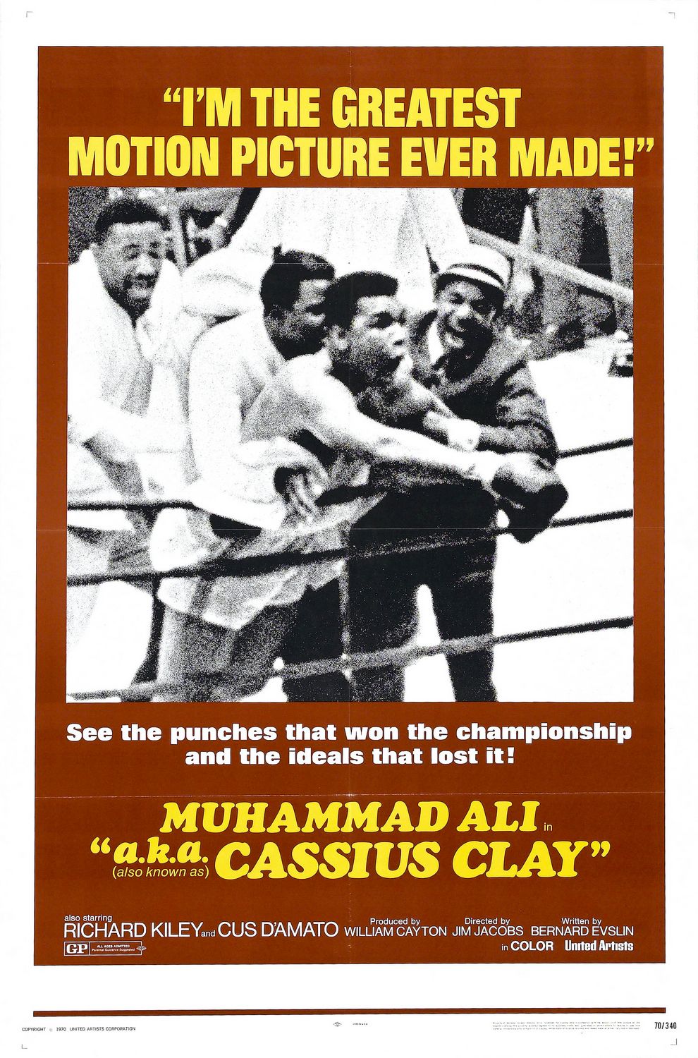 Extra Large Movie Poster Image for A.k.a. Cassius Clay (#2 of 3)
