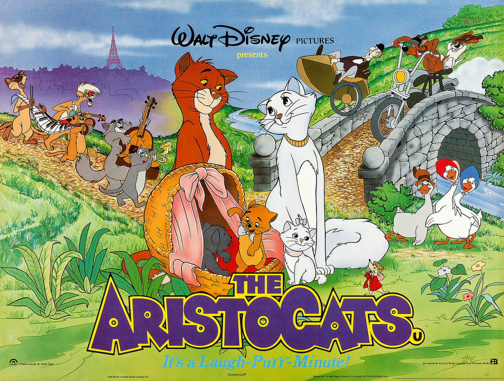 Extra Large Movie Poster Image for The Aristocats (#3 of 4)