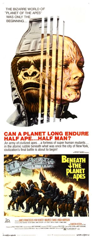Beneath the Planet of the Apes Movie Poster