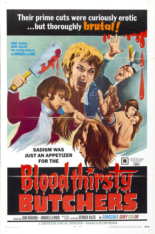 Bloodthirsty Butchers Movie Poster