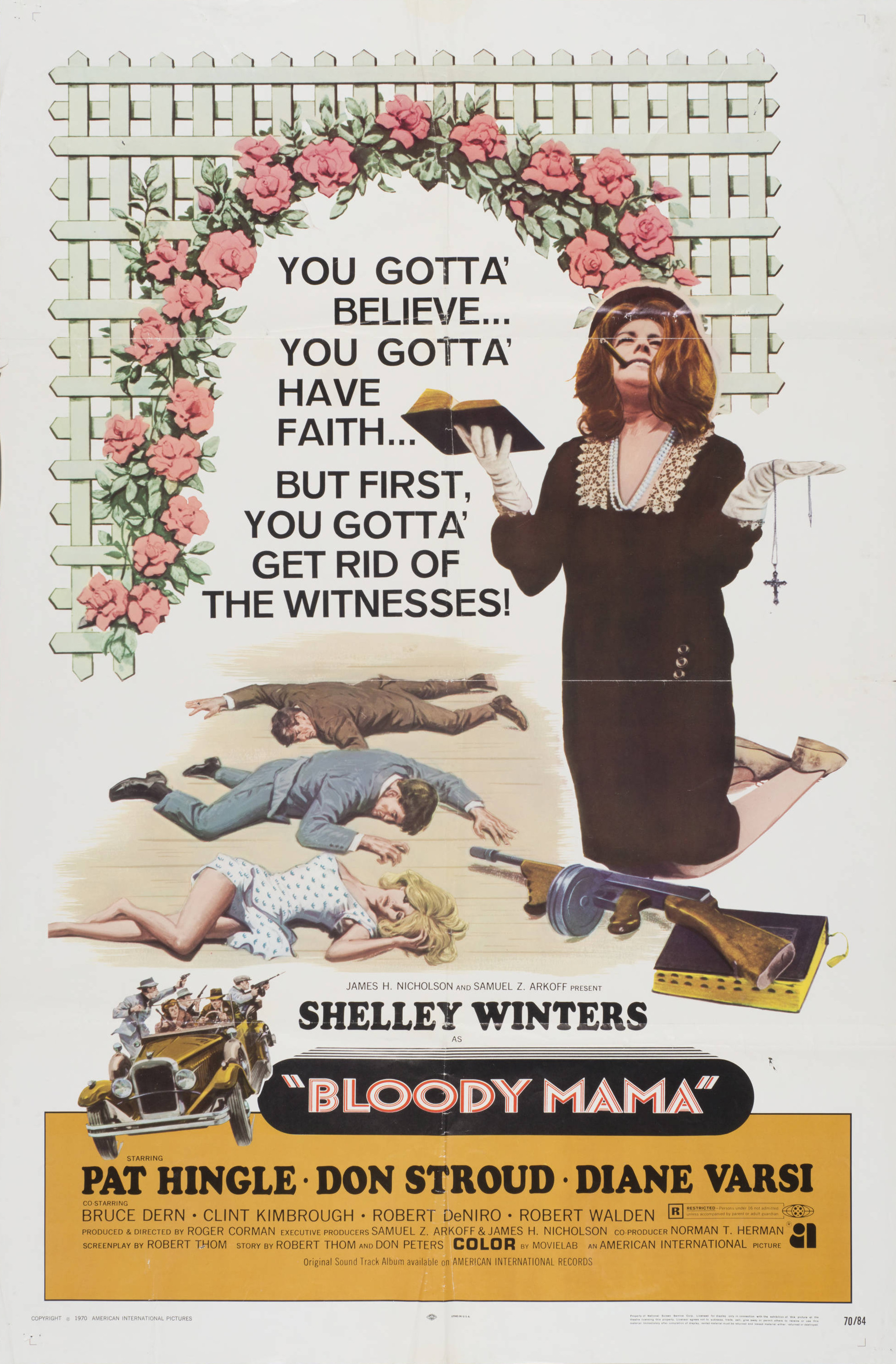 Mega Sized Movie Poster Image for Bloody Mama (#1 of 2)
