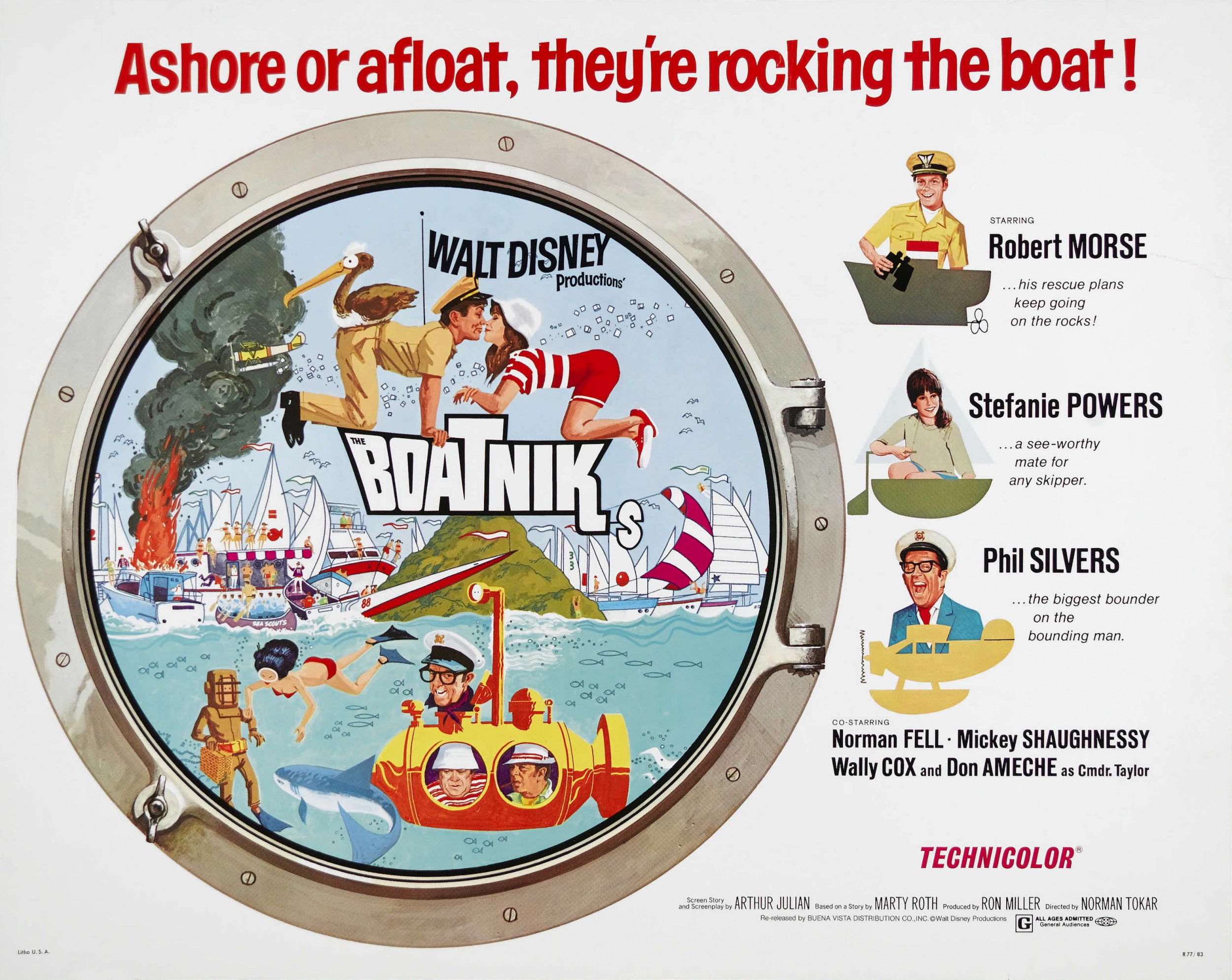 Mega Sized Movie Poster Image for Boatniks (#2 of 4)