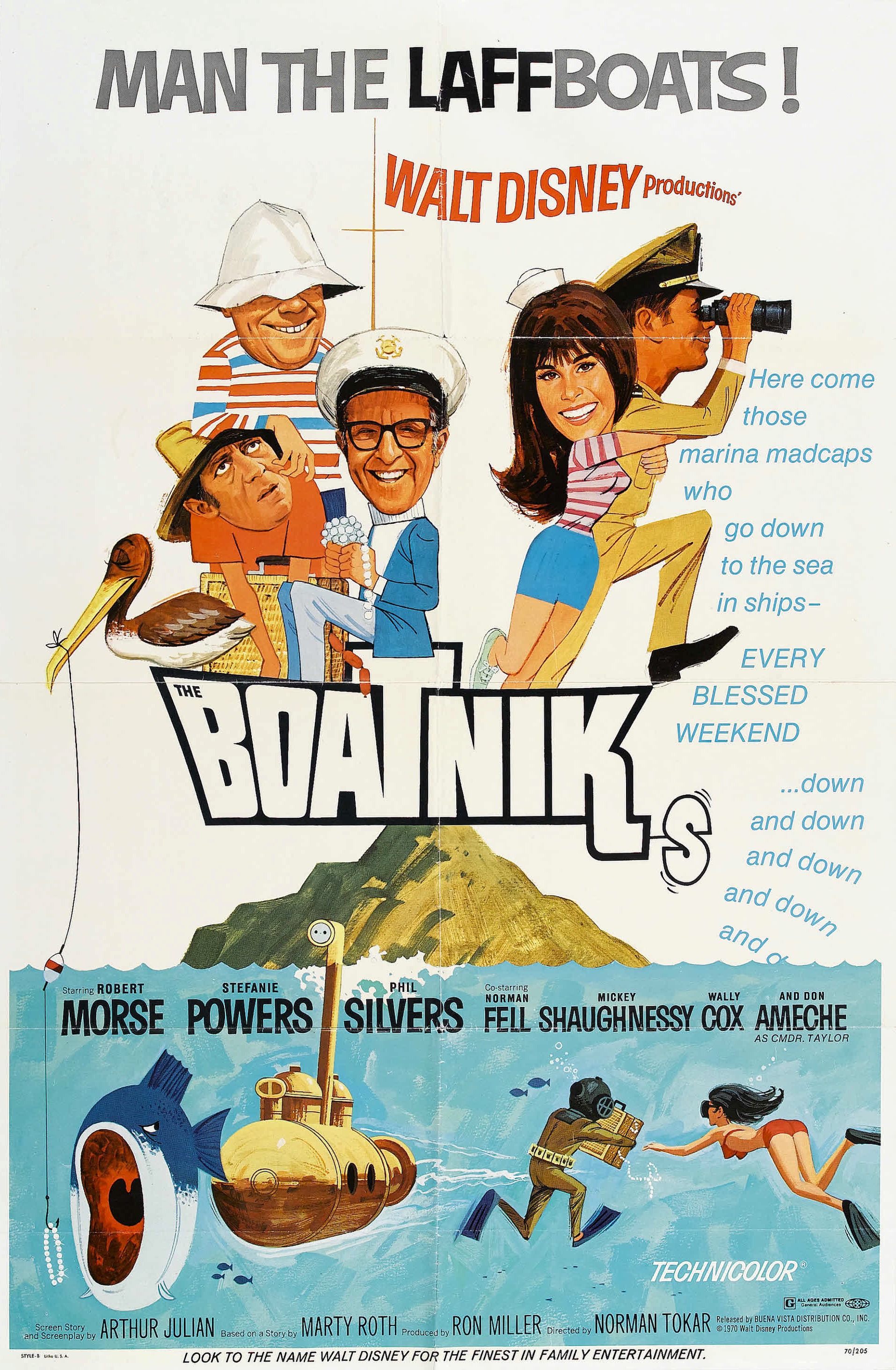 Mega Sized Movie Poster Image for Boatniks (#1 of 4)