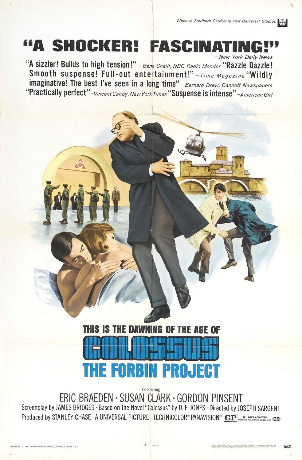 Extra Large Movie Poster Image for Colossus: The Forbin Project (#2 of 2)