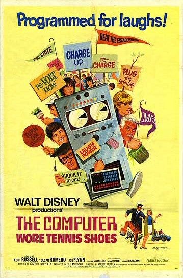 The Computer Wore Tennis Shoes Movie Poster