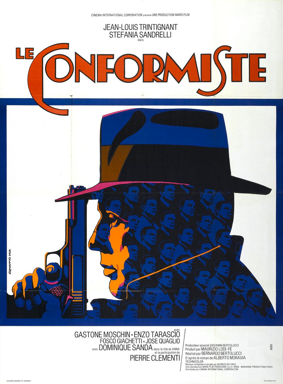 Extra Large Movie Poster Image for The Conformist (#2 of 4)