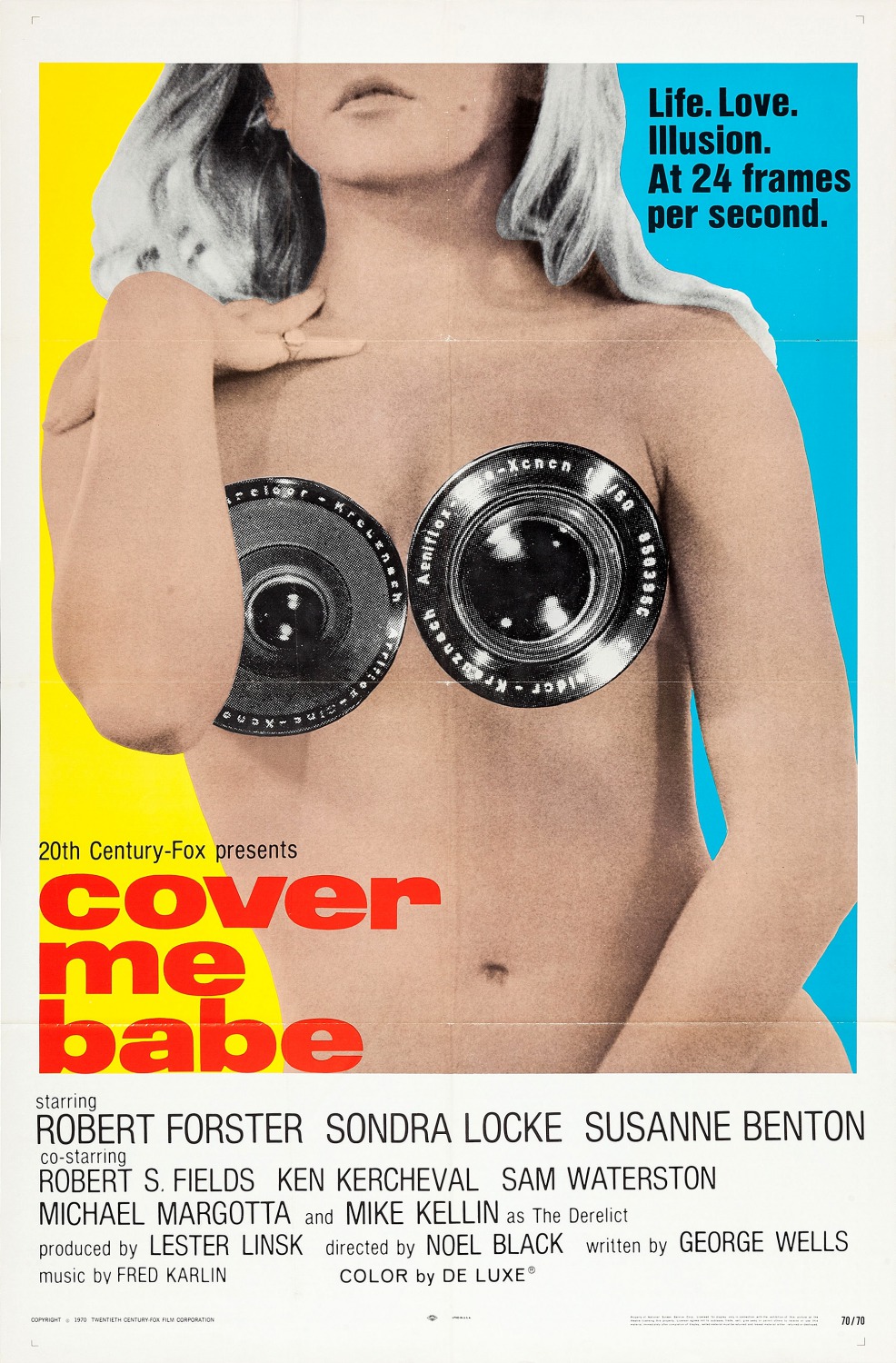 Extra Large Movie Poster Image for Cover Me Babe (#1 of 2)