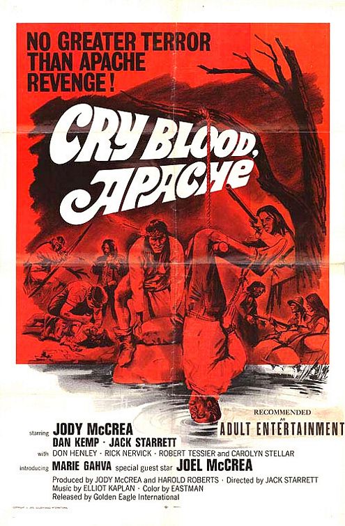 Cry Blood, Apache Movie Poster