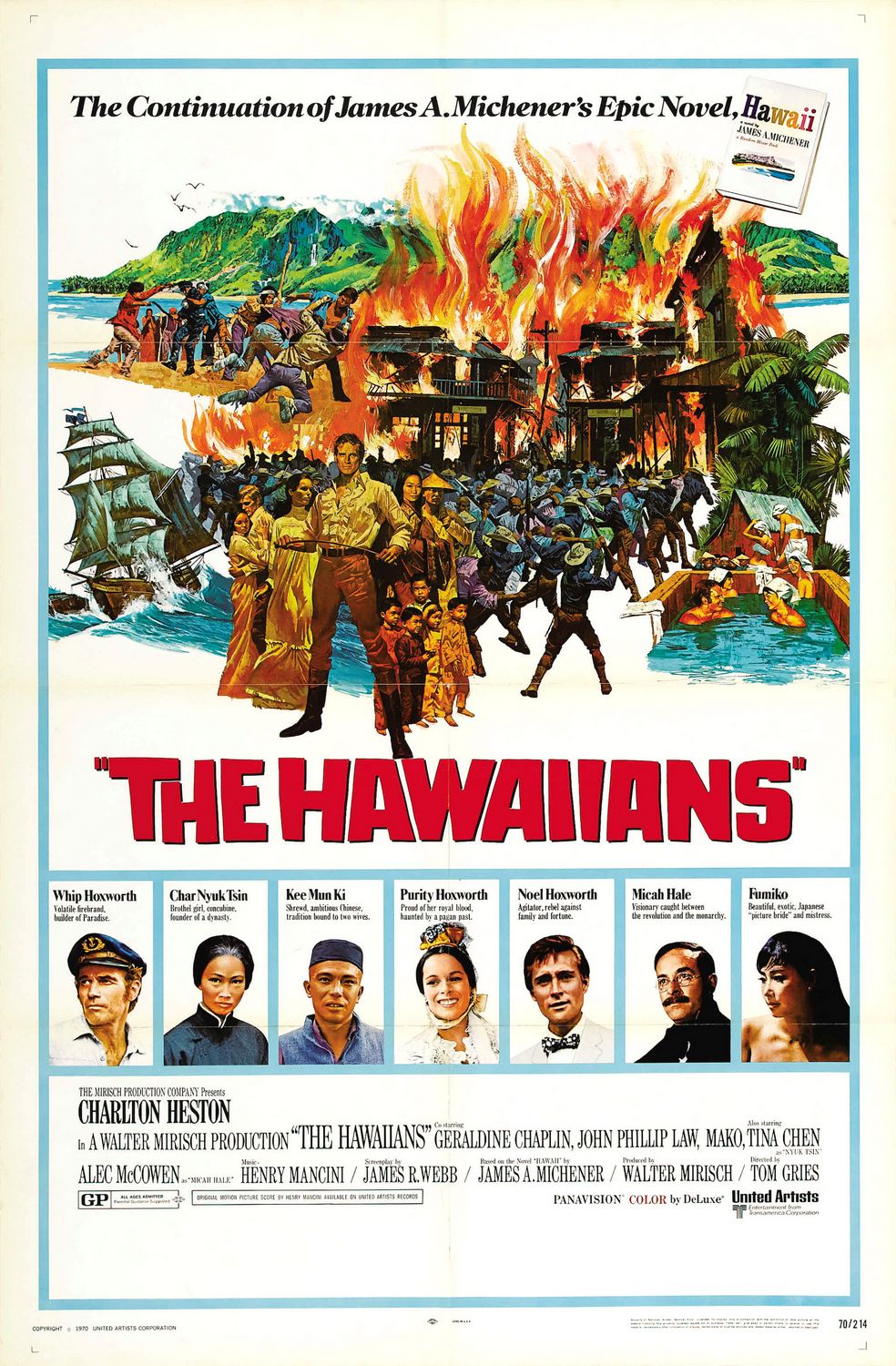Extra Large Movie Poster Image for The Hawaiians 