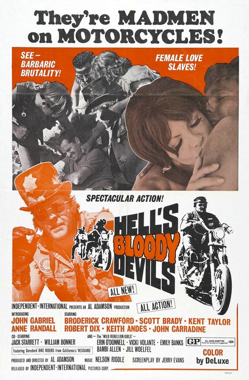 Hell's Bloody Devils Movie Poster