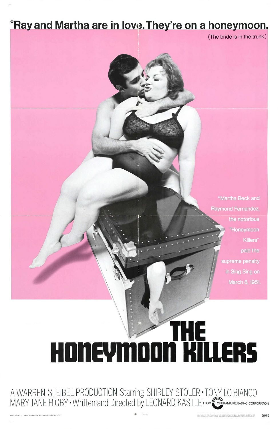 Extra Large Movie Poster Image for The Honeymoon Killers 
