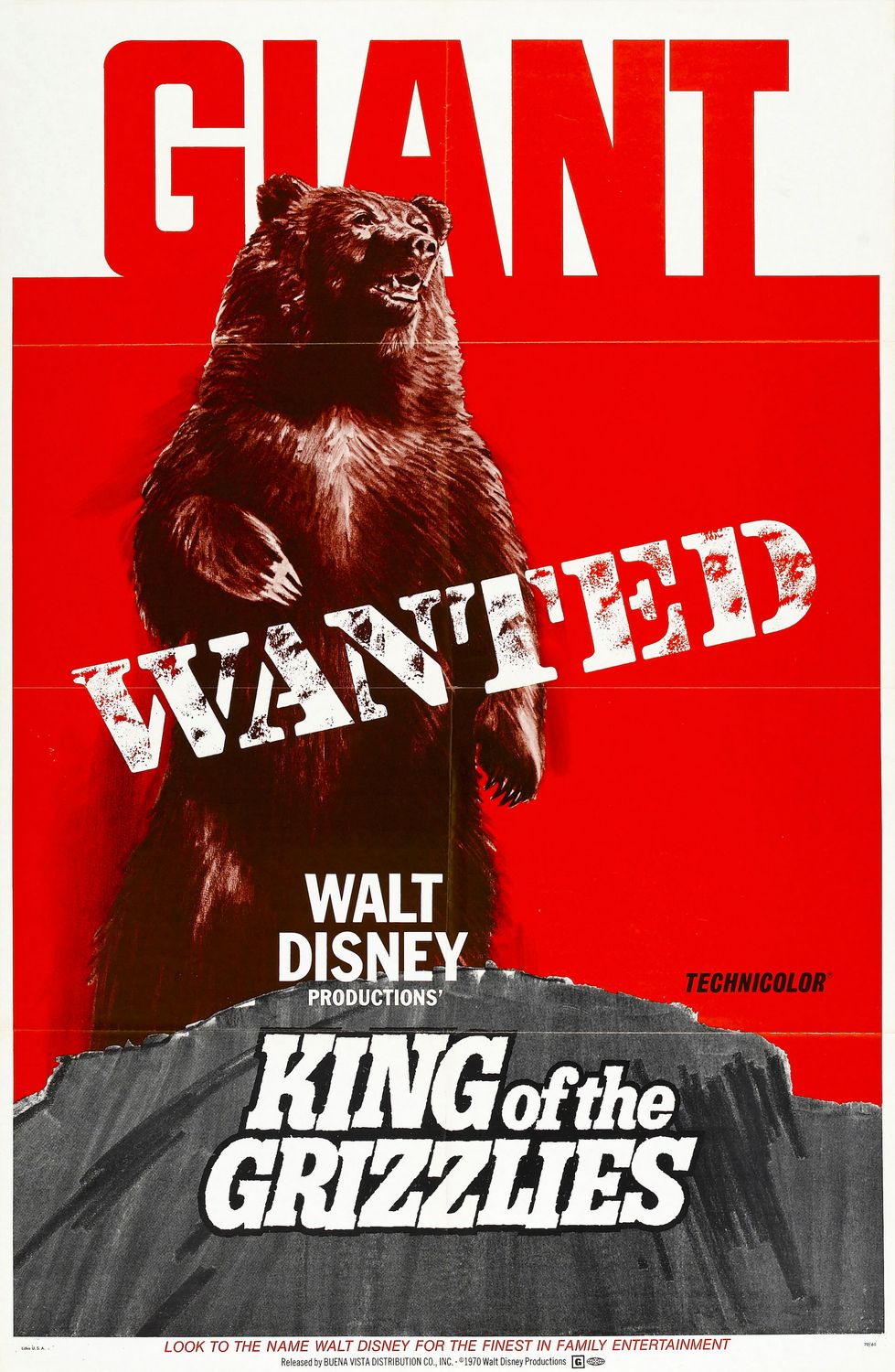 Extra Large Movie Poster Image for King of the Grizzlies 