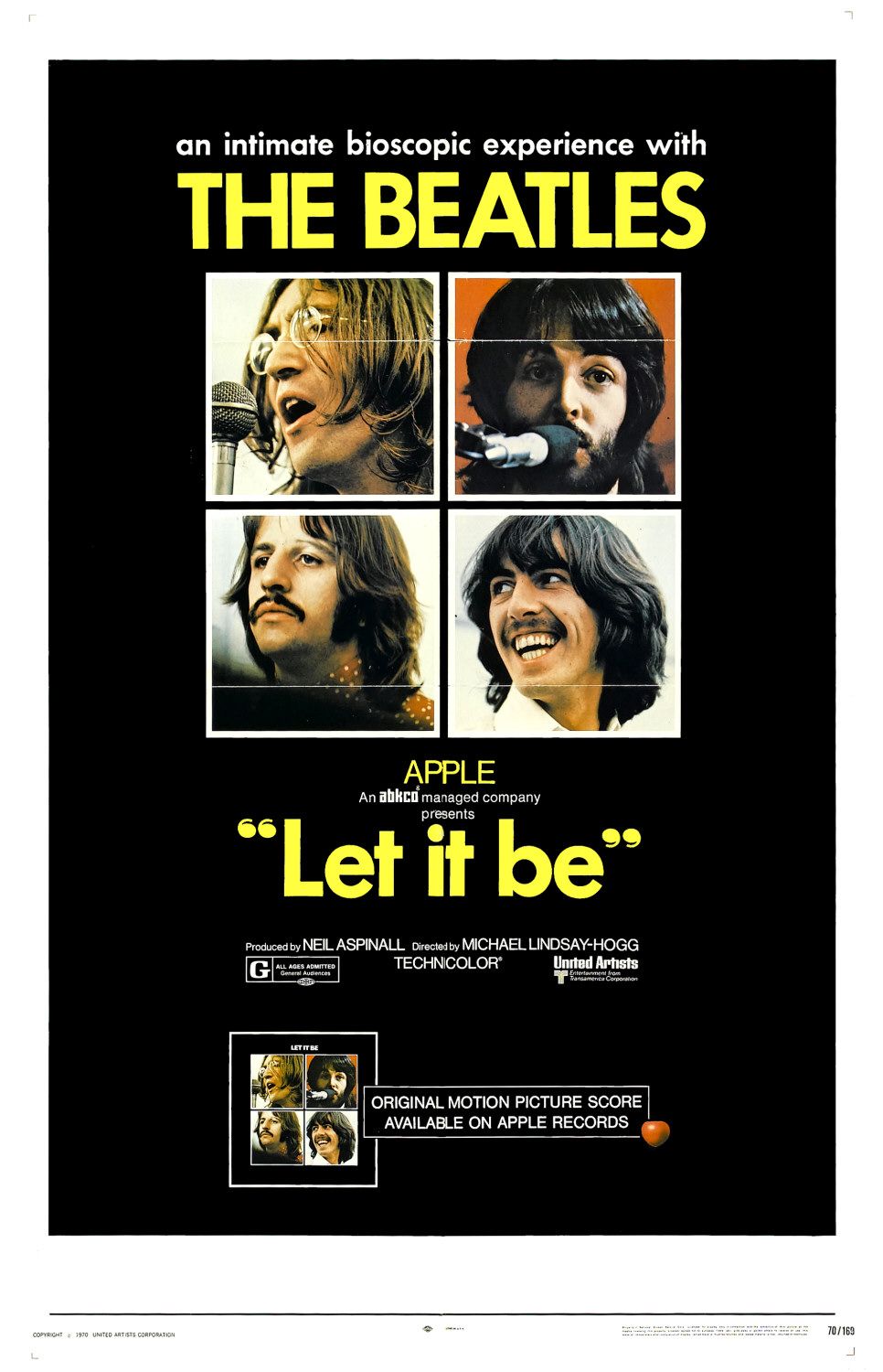 Extra Large Movie Poster Image for Let It Be (#1 of 2)