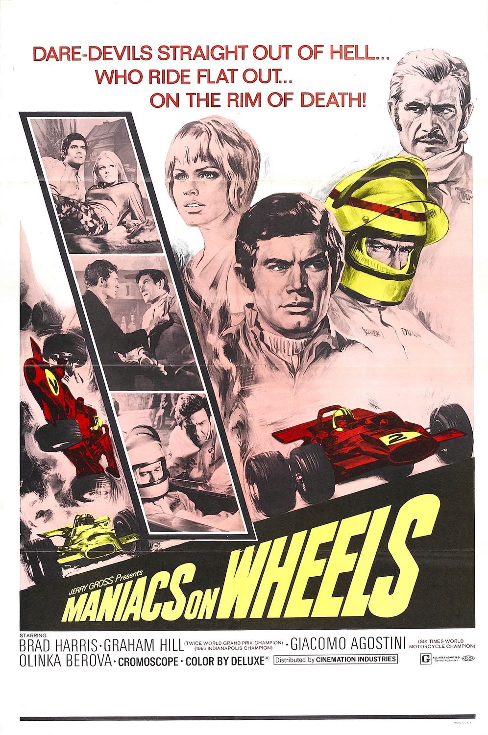 Extra Large Movie Poster Image for Maniacs on Wheels 