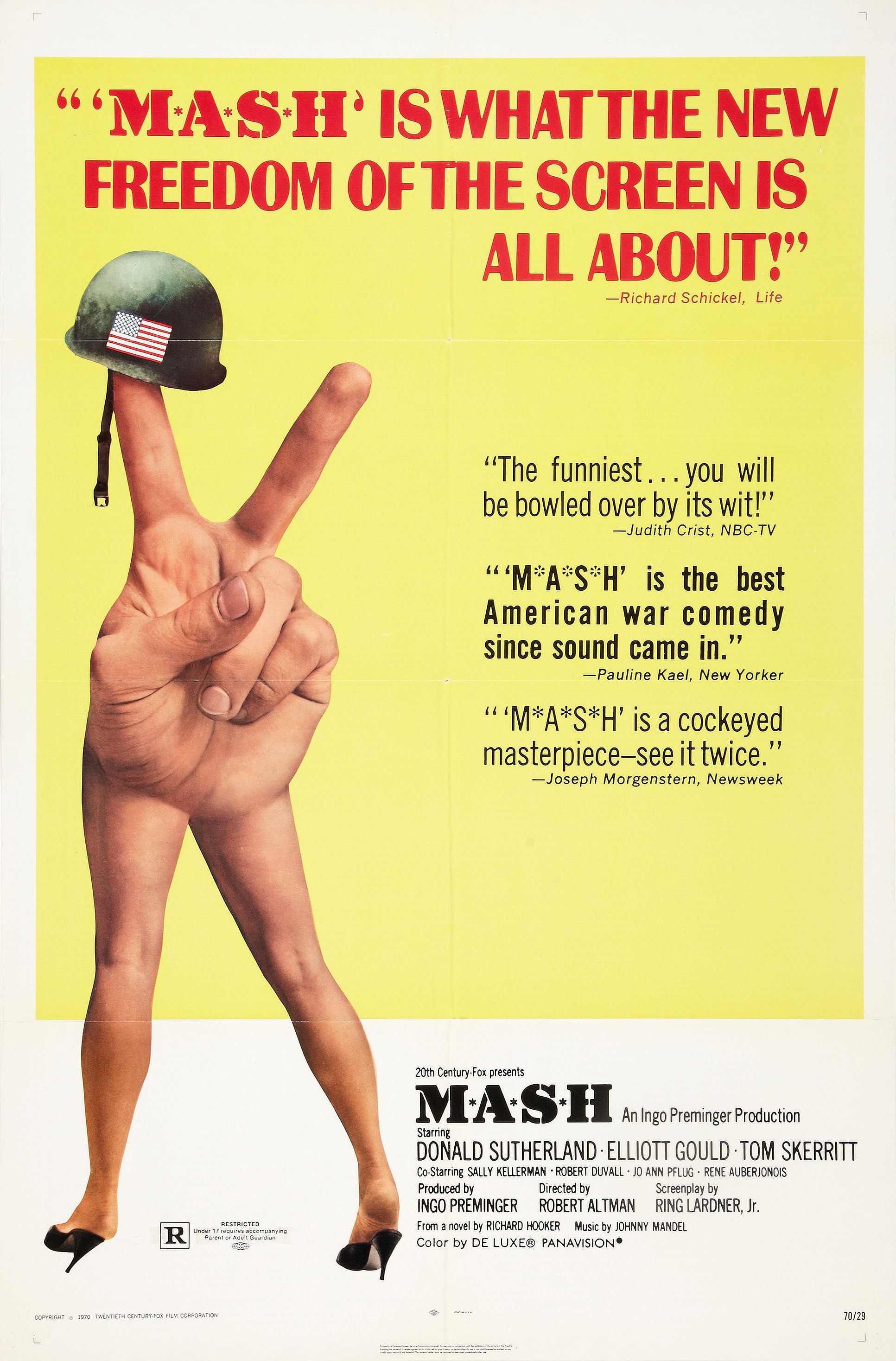 Mega Sized Movie Poster Image for MASH (#1 of 2)