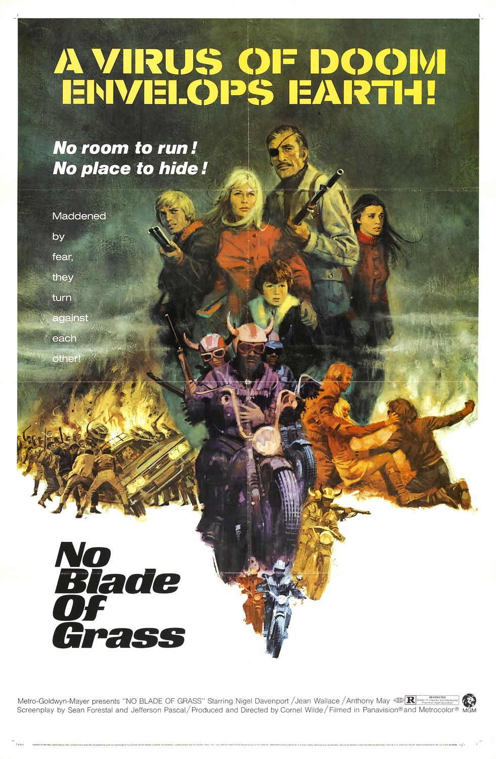 Extra Large Movie Poster Image for No Blade of Grass 