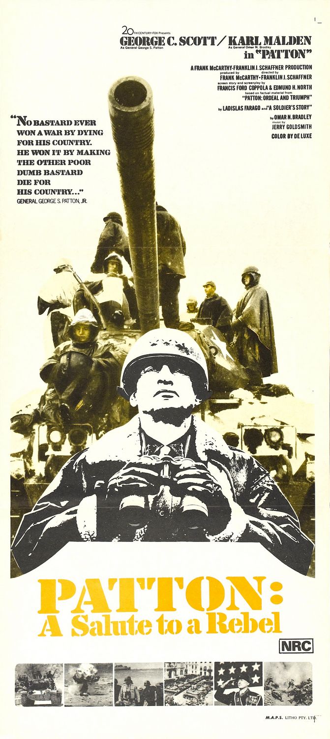 Extra Large Movie Poster Image for Patton (#2 of 3)