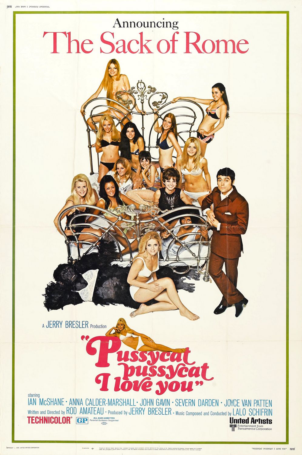 Extra Large Movie Poster Image for Pussycat, Pussycat, I Love You (#2 of 2)