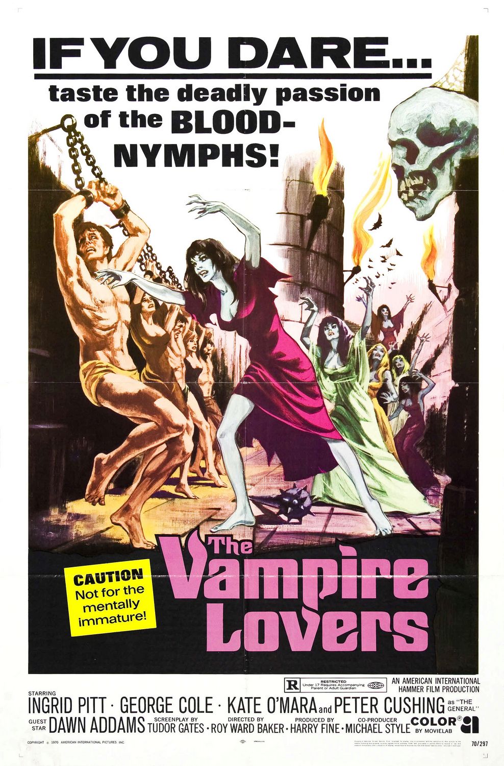 Extra Large Movie Poster Image for The Vampire Lovers 