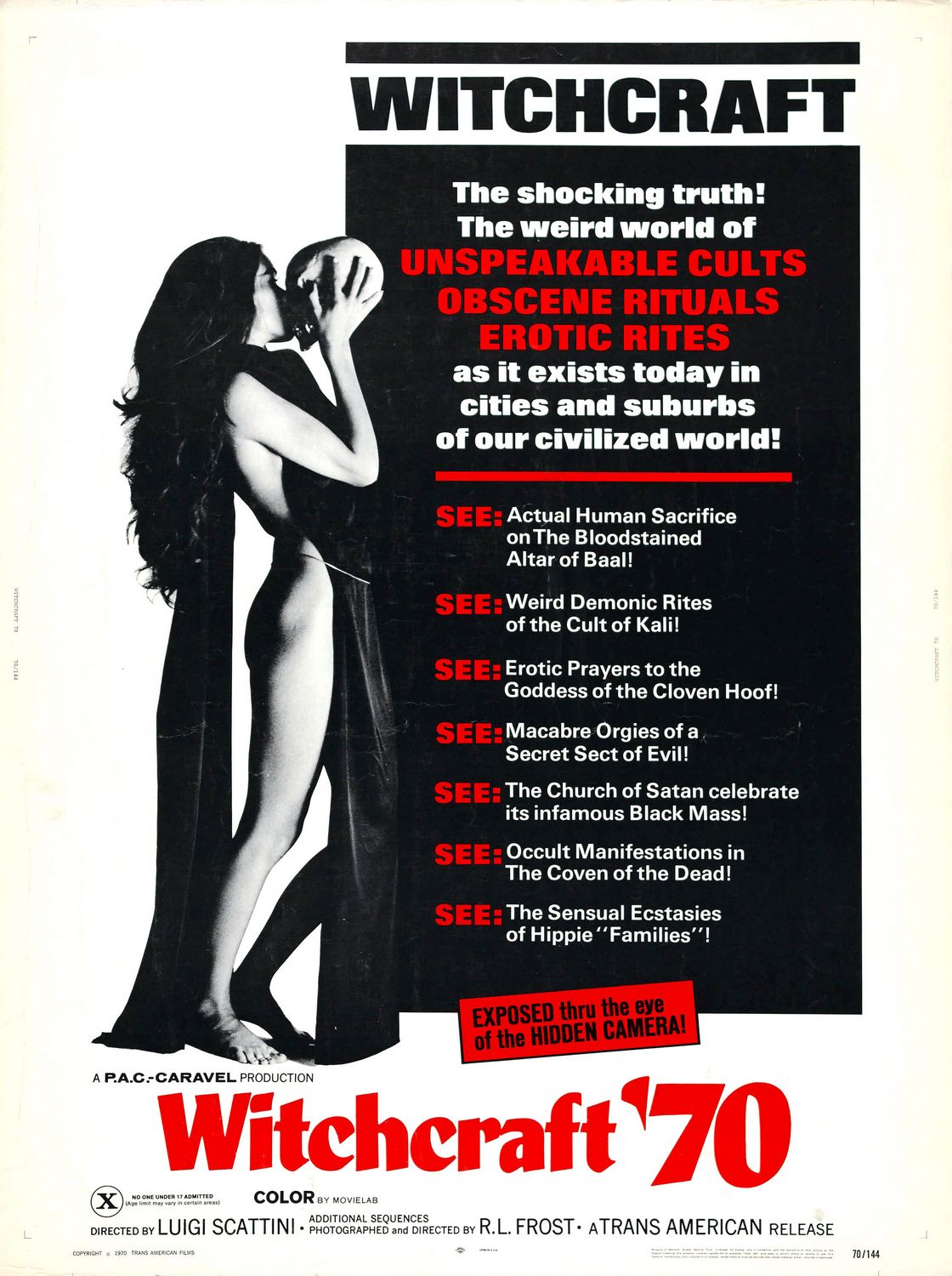 Extra Large Movie Poster Image for Witchcraft '70 