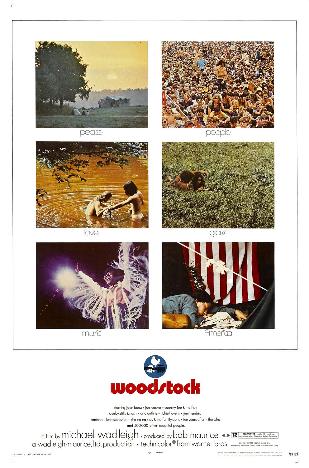Extra Large Movie Poster Image for Woodstock (#1 of 5)