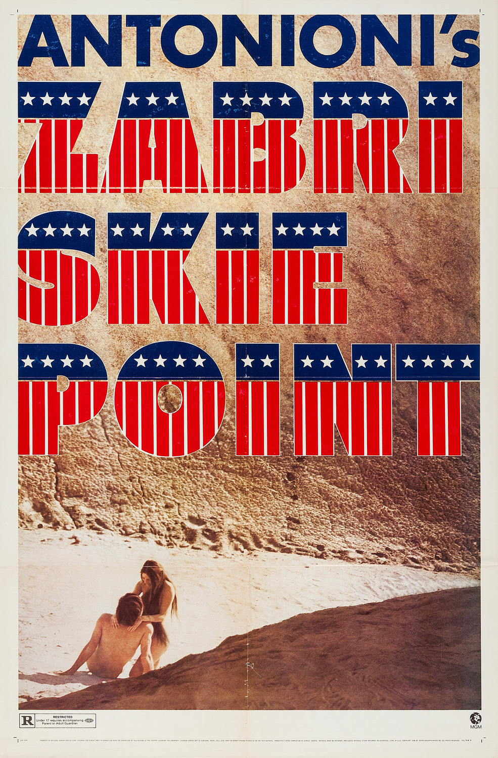 Extra Large Movie Poster Image for Zabriskie Point (#1 of 2)