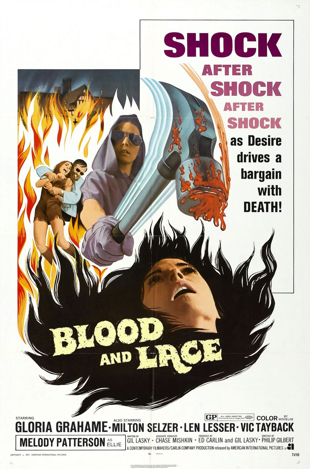 Extra Large Movie Poster Image for Blood and Lace 